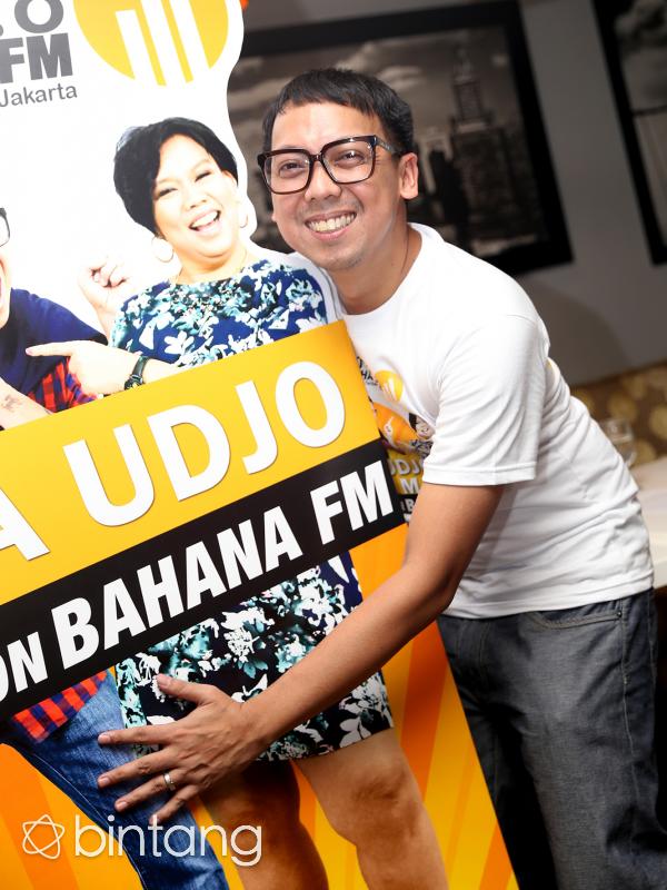 Preskon Bahana FM Tika dan Udjo Project Pop. (Andy Masela/Bintang.com)