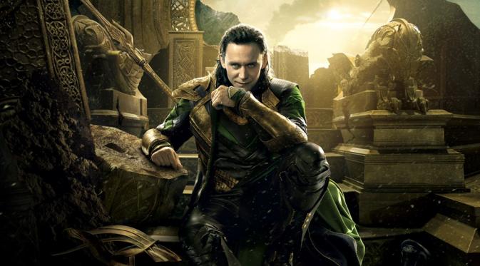 Tom Hiddleston sebagai Loki. Foto: via nerdist.com
