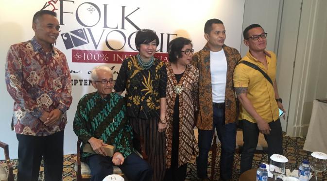 Folk 'N Vogue akan hadir dengan peragaan dan pameran busana modern yang mengangkat unsur etnik budaya Indonesia