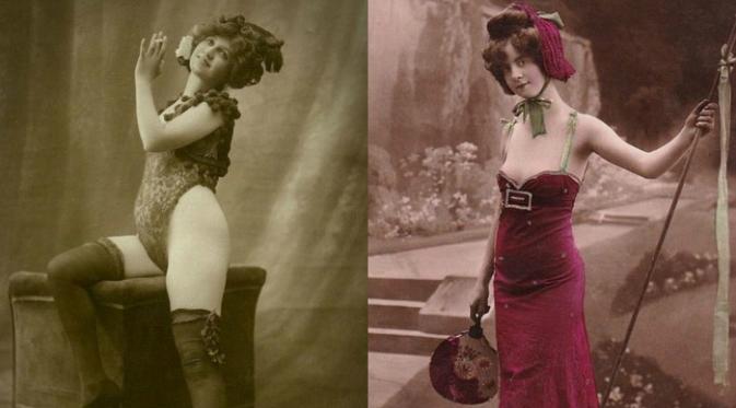 Pakaian seperti ini di tahun 1913 dianggap seksi dan tak senonoh (Foto: PostMan).