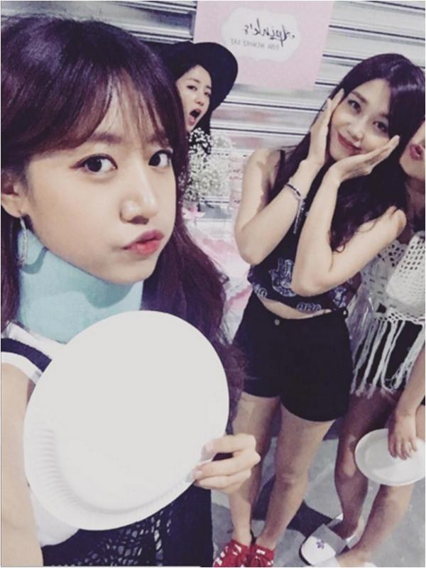 Kim Namjoo Apink (via Instagram/sarangdungy)