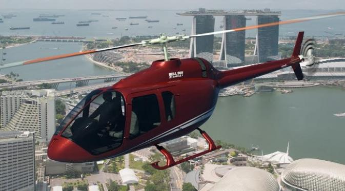 Helikopter Bell 505 didesain dengan keamanan teknologi dan efisiensi terbaik sesuai dengan Indonesia.