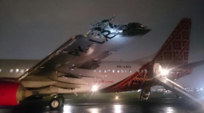 Ini penjelasan Direktur Umum PT Lion Grup soal tabrakan pesawat Batik Air yang terjadi di Halim Perdana Kusuma.