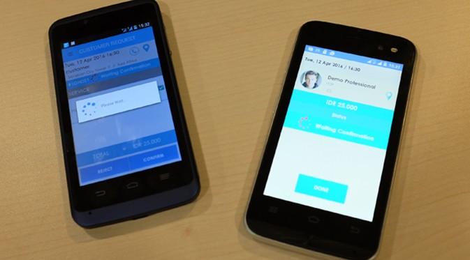Aplikasi Uneed (Liputan6.com/ Iskandar)