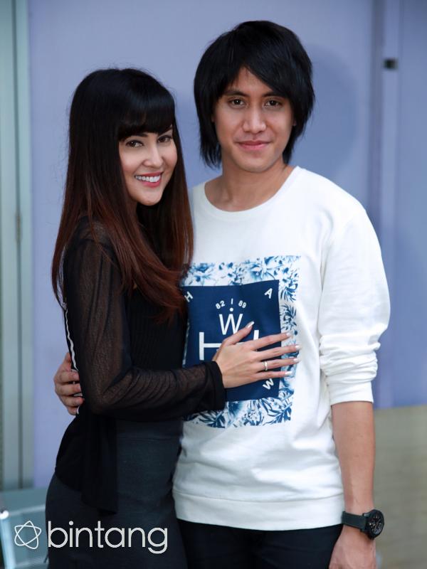 Kevin Aprilio dan Vicy Melanie. (Deki Prayoga/Bintang.com)