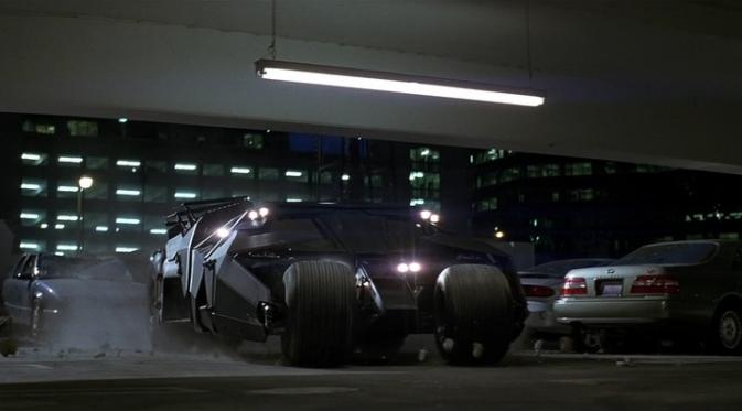 Batmobile Tumbler di film Batman The Dark Knight yang rilis 2008. (gadgetshowprizes.co.uk)