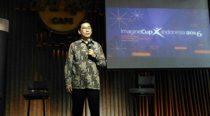 Andreas Diantoro, President Director, Microsoft Indonesia.(Liputan6.com/Agustinus Mario Damar)