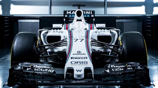 The Williams FW38 (Foto: Williams Racing).