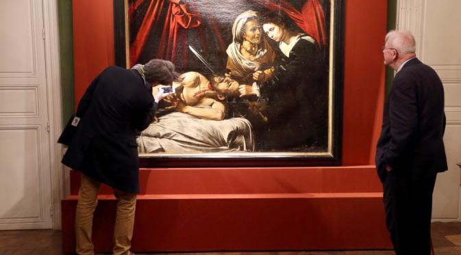 Para ahli sedang menyelidiki keaslian lukisan yang diduga kuat karye maestro Caravaggio (Reuters)