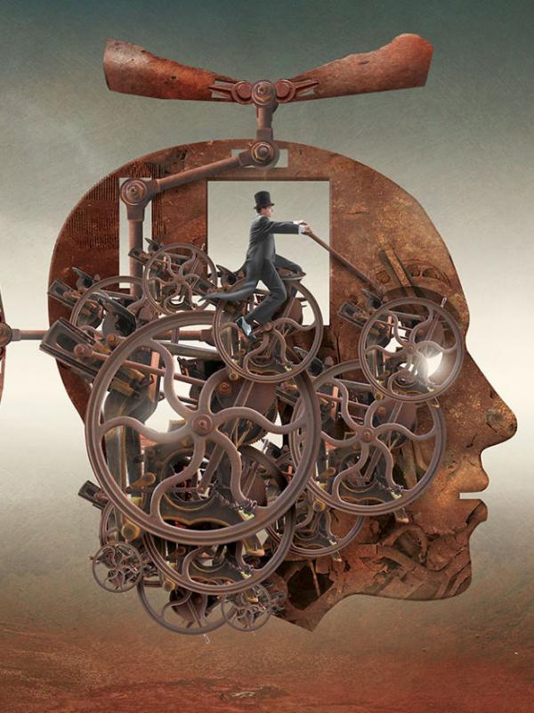 Otak manusia bisa dikendalikan orang lain. (Via: boredpanda.com)