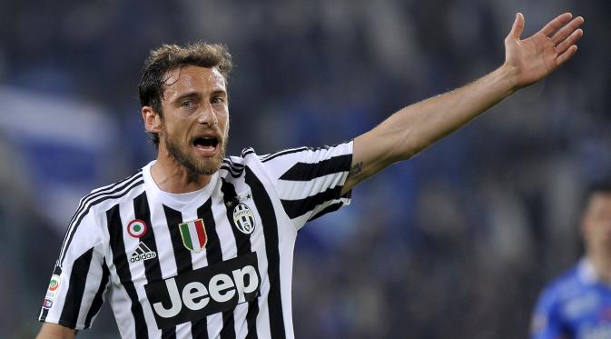 Juventus v Empoli - Italian Serie A - Juventus Stadium, Turin, Italy - 02/04/16 Juventus' Claudio Marchisio reacts. REUTERS/Giorgio Perottino