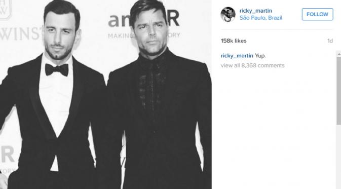 Instagram Ricky Martin 