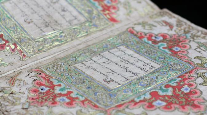 Serat Yusuf, manuskrip kuno yang tersimpan di Museum Radya Pustaka. (Liputan6.com/Reza Kuncoro)