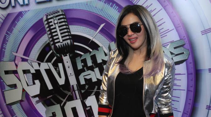 Syahrini di Jumpa Pers SCTV Music Awards 2016