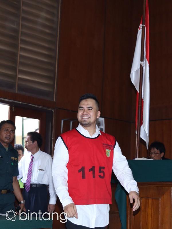 Saipul Jamil di Pengadilan Negeri Jakarta Utara (Andy Masela/Bintang.com)