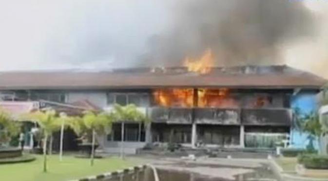 Kebakaran yang terjadi di Lapas Banceuy menyebabkan kerugian hingga miliaran rupiah.