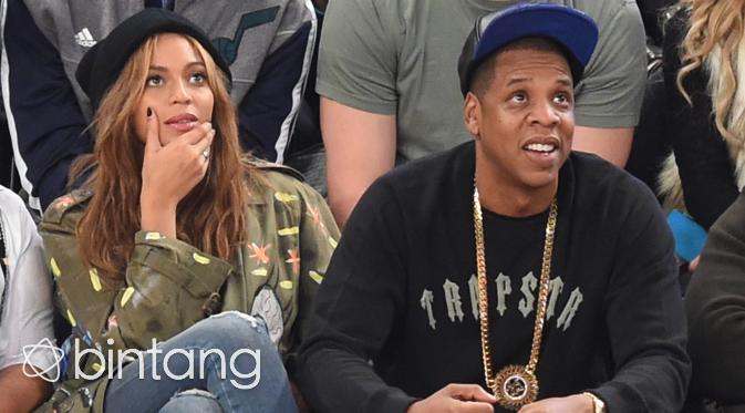 Jay Z dan Beyonce belum mengunjungi Kanye West dan Kim Kardashian usai terlibat perampokan. (AFP/Bintang.com)