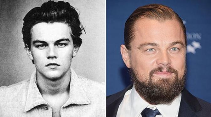 Perubahan wajah Leonardo DiCaprio dari tahun ke tahun (via brightside.me)