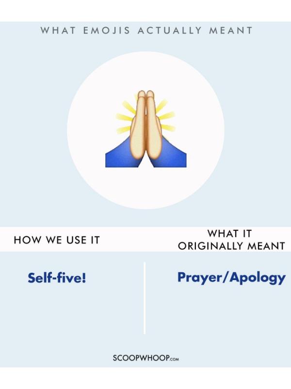Artinya: Berdoa atau minta maaf. (Via: facebook.com/timesofeducationTOE)
