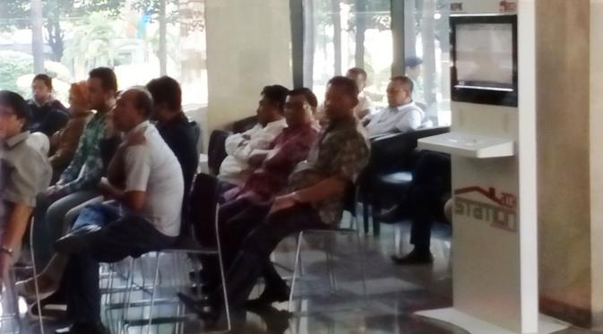 Wakil Ketua DPRD DKI Jakarta yang juga Ketua Badan Legislasi Daerah (Balegda), Mohamad Taufik (paling kanan). (Liputan6.com/Putu Merta Surya Putra)
