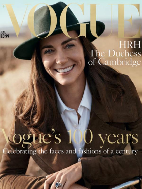 Kate Middleton untuk Majalah Vogue (Fashionista)