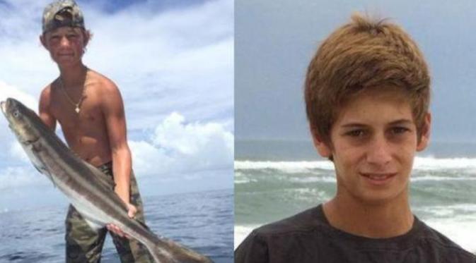 Perry Cohen dan Austin Stephanos hilang saat pergi memancing (Foto: Florida Today).