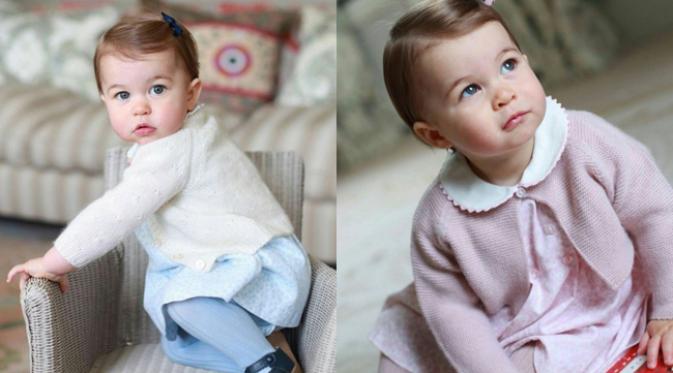 Pihak resmi kerajaan Inggris membagikan foto Princess Charlotte ke publik. (Instagram)