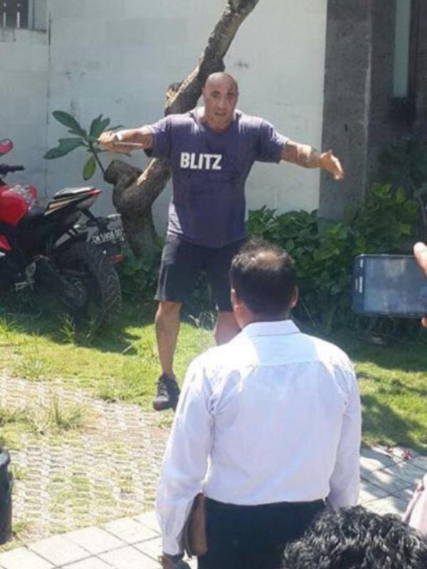  Amokrane Sabet dalam penyergapan oleh pihak kepolisian Bali | Via: istimewa