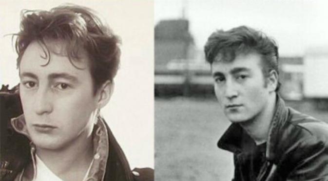 Julian Lennon yang mirip dengan ayahnya John Lennon (Pinterest/Lisa Ladystardustdb)