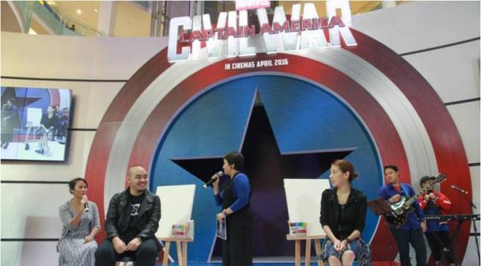 Captain America: Civil War Fans Day di Jakarta. foto: pulse communications