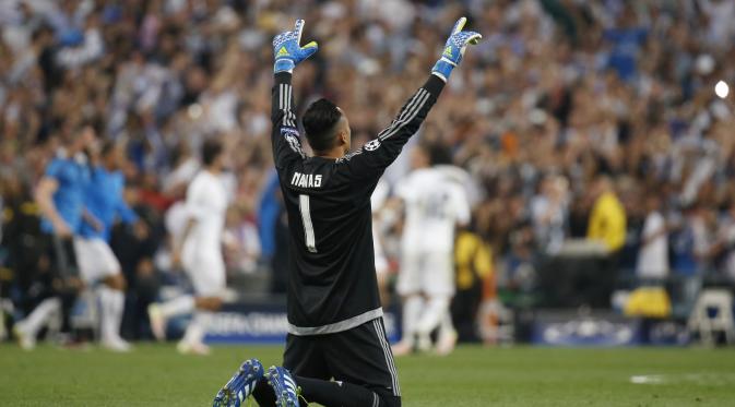 Kiper Real Madrid Keylor Navas (Reuters)