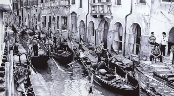 Kanal di Venice. (Via: boredpanda.com)