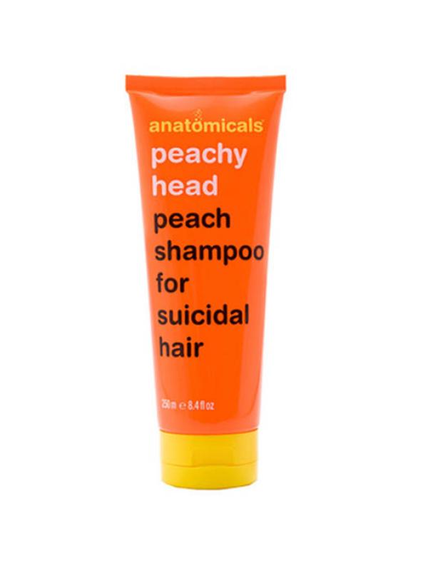 Peachy head peach shampoo for suicidal hair, sampo yang sukses memancing kemarahan netizen. Foto: Anatomical.com