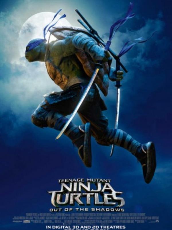Poster film Teenage Mutant Ninja Turtles 2. foto: youtube