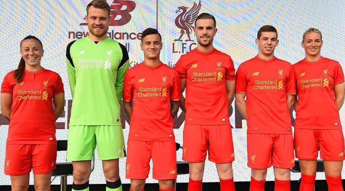 Liverpool resmi meluncurkan jersey kandang untuk musim 2016-2017 (dok.Liverpoolfc).