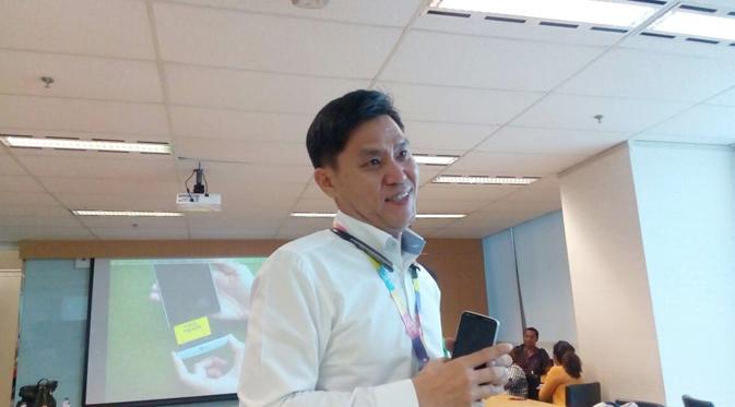 Hee Gyun Jang, Head of Mobile Communication Division LG Electronic Indonesia (Liputan6.com/ Mochamad Wahyu Hidayat)