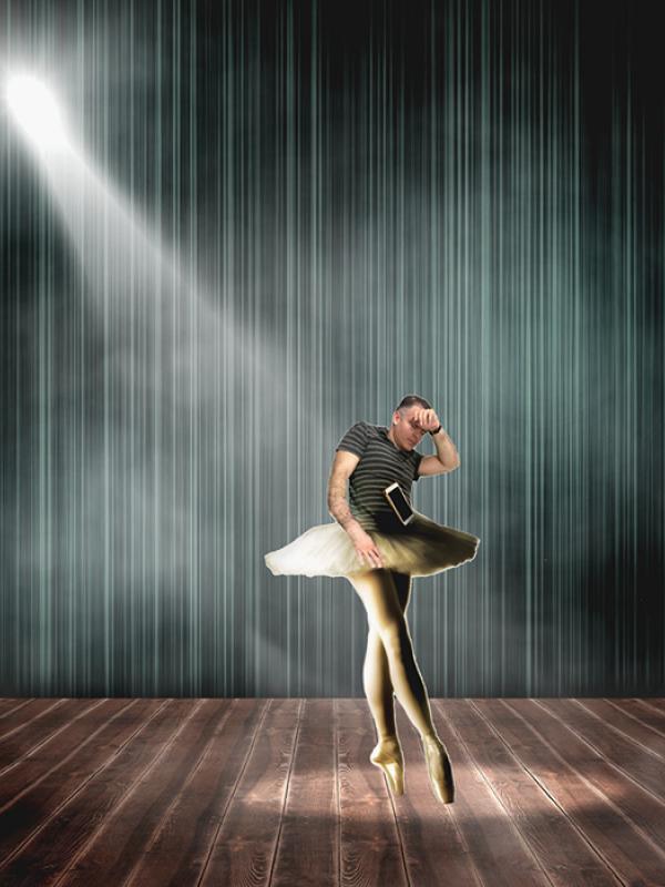 Jadi balerina. (Via: boredpanda.com)