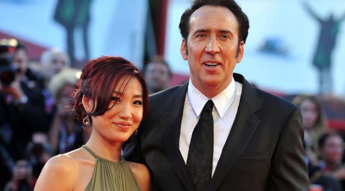 Nicholas Cage dan Istri