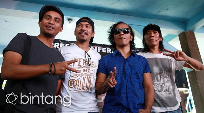 Slank bakal menggelar konser di perbatasan Indonesia tepatnya di Kalimantan Barat dan Nusa Tenggara Timur. (Deki Prayoga/Bintang.com)