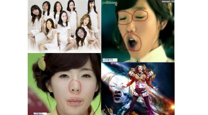 Bentuk cibiran Wonwoo Seventeen terhadap Girls Generation
