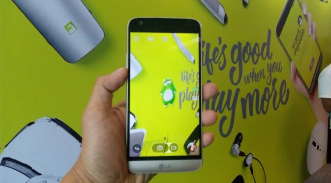 LG G5 SE. Liputan6.com/Mochamad Wahyu Hidayat