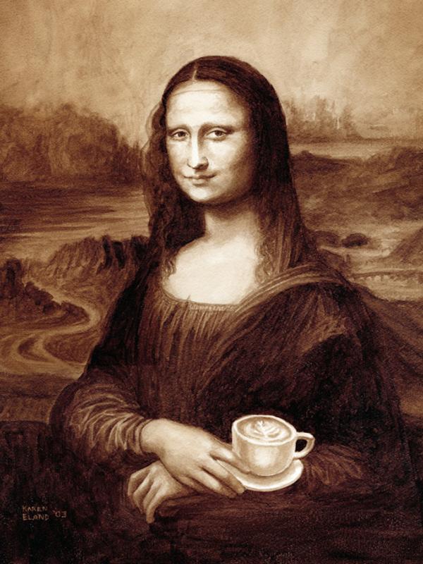 Mona latte. (Via: mymodernmet.com)