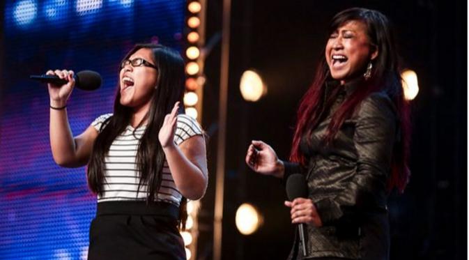 Penampilan duet memukau, ibu dan anak asal Indonesia, dalam Britain Got Talent.
