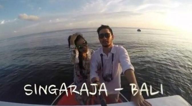 Syahnaz dan Jeje Govinda liburan ke Bali [foto: instagram]