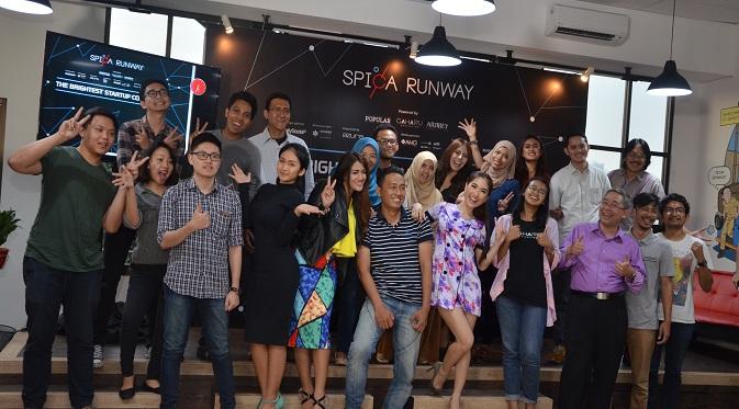 6 finalis startup bersama Foxy Tech Ladies (Doc: SPICA Runway)