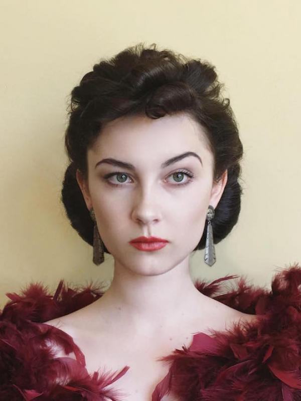 Vivien Leigh/Scarlett O'Hara, Gone with the Wind. Sumber : mymodernmet.com
