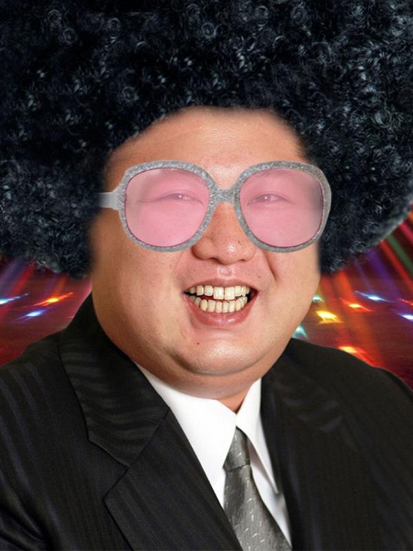 Kim Jong Un disco. (Via: boredpanda.com)