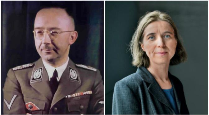 Heinrich Himmler dan Katrin Himmler. Beberapa orang yang masih terbilang kerabat dekat para petinggi Nazi Jerman buka suara tentang cara mereka menjalani beban nama keluarga. (Sumber Pinterest dan k0nsl.org)