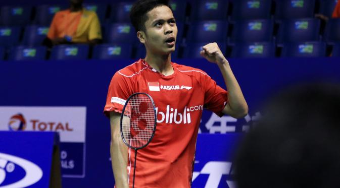 Anthony Sinisuka Ginting (Liputan6.com/Humas PB PBSI)