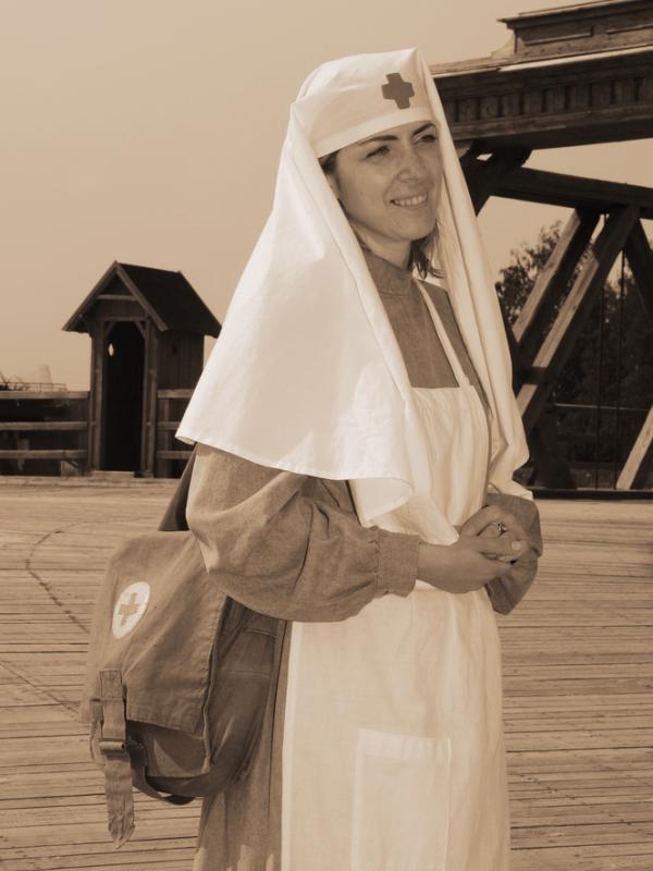 Desain seragam suster pertama terpengaruh dari pakaian biarawati (Foto: 
